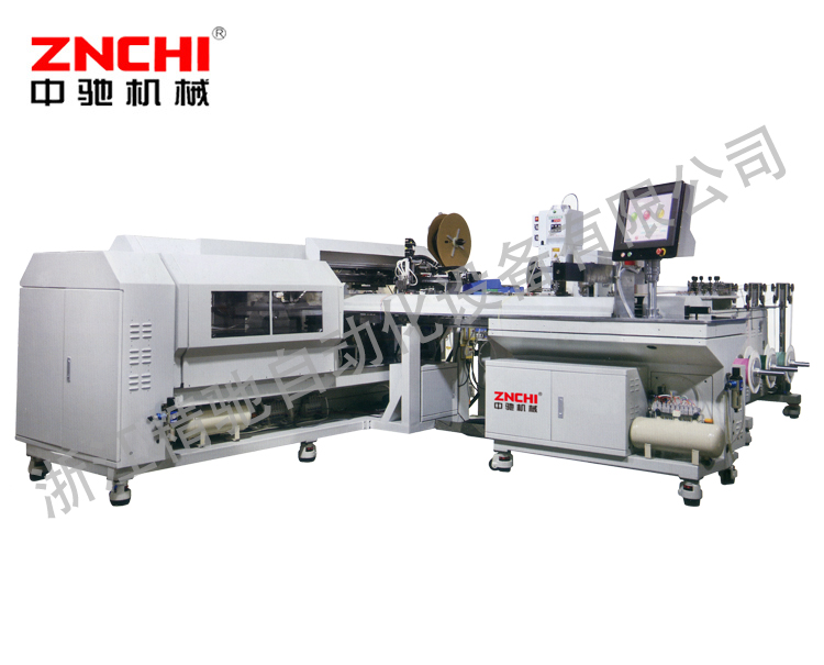 ZC-61219-B全自動切線剝皮單壓單穿塑殼套管機(jī)
